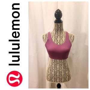 Lululemon Air Support Bra size 34C, Color Vintage Plum Vivid High Support.